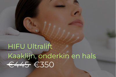 Illustratie en prijs van een HIFU behandeling bij GLIZZ