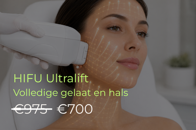 Illustratie en prijs van een HIFU behandeling bij GLIZZ