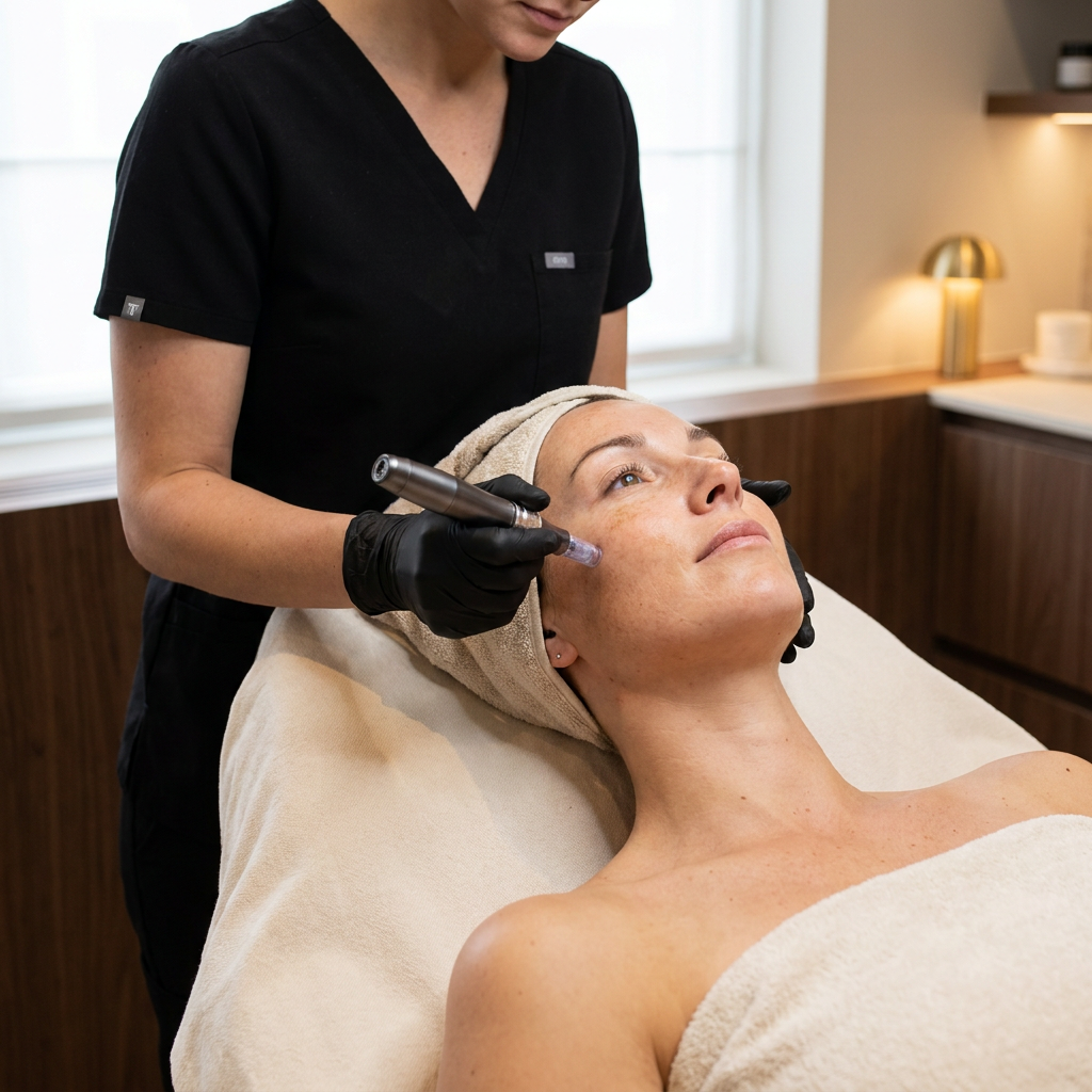 Microneedling bij pigmentvlekken